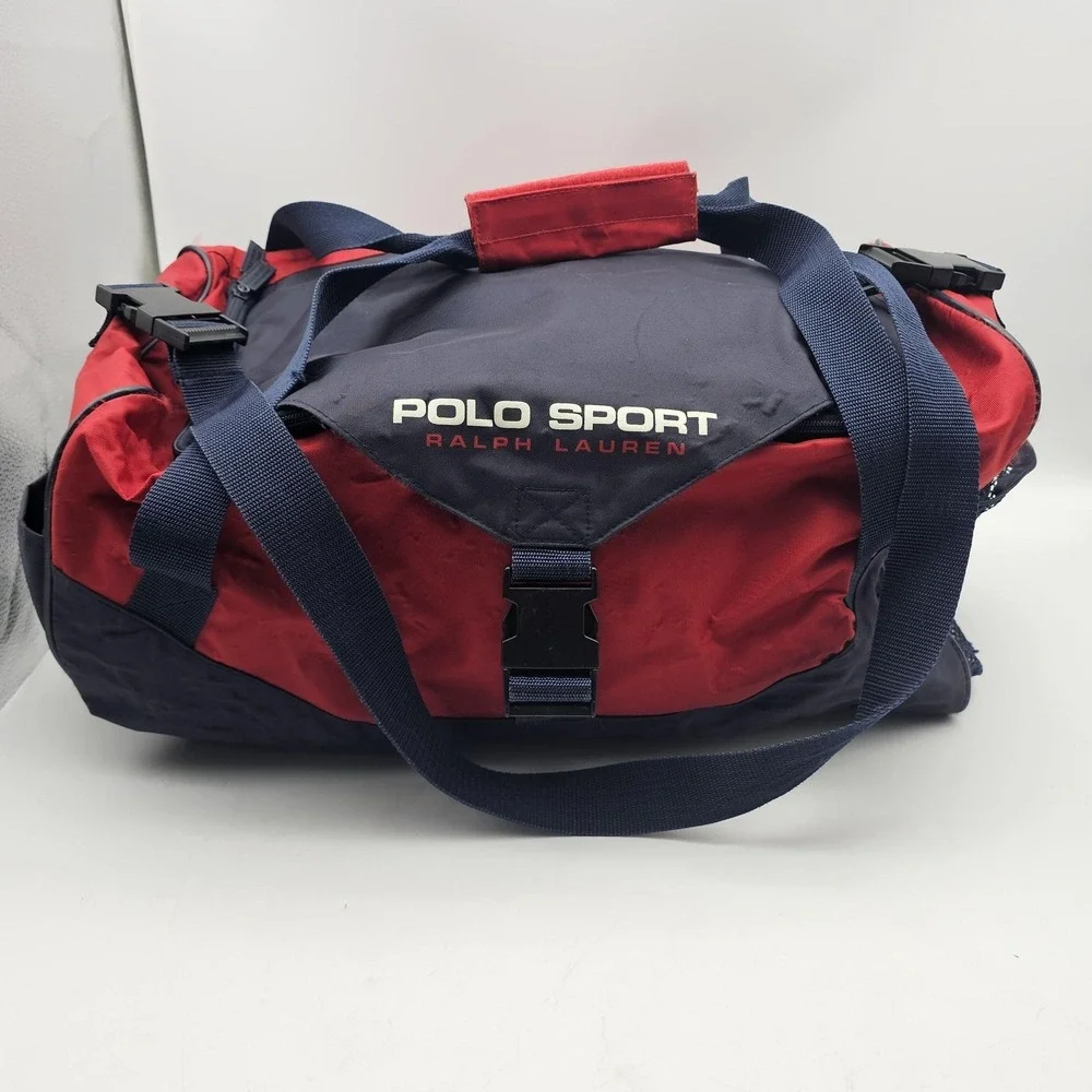 USA Track & Field Bag Duffel One Size Red Navy‎ Running Polo Sport Ralph Lauren